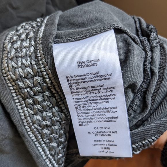 Mid-thigh length cotton dress - Picture 5 of 5